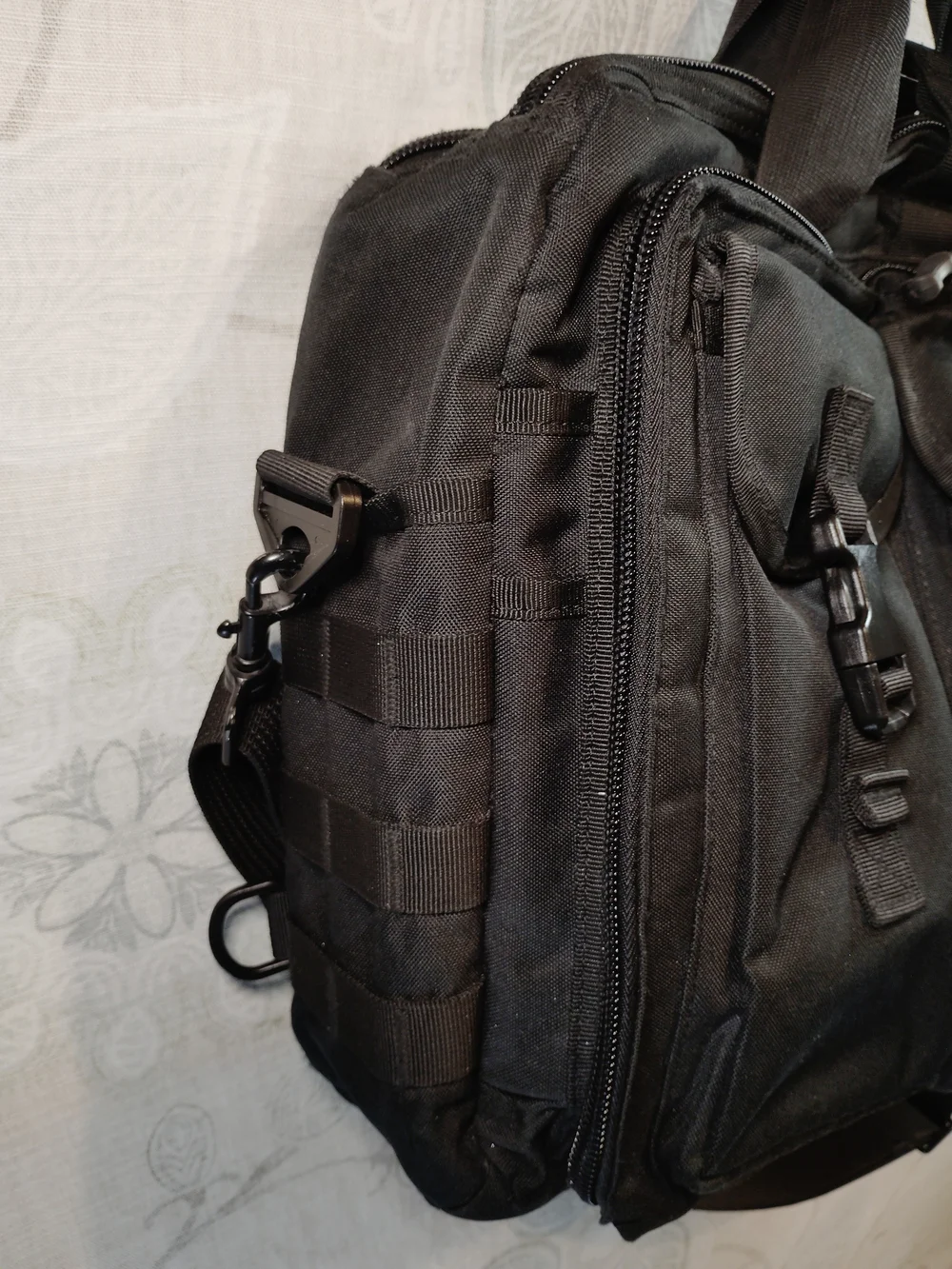 Stay Organized Durable Black Tactical Messenger/Laptop /Briefcase Bag